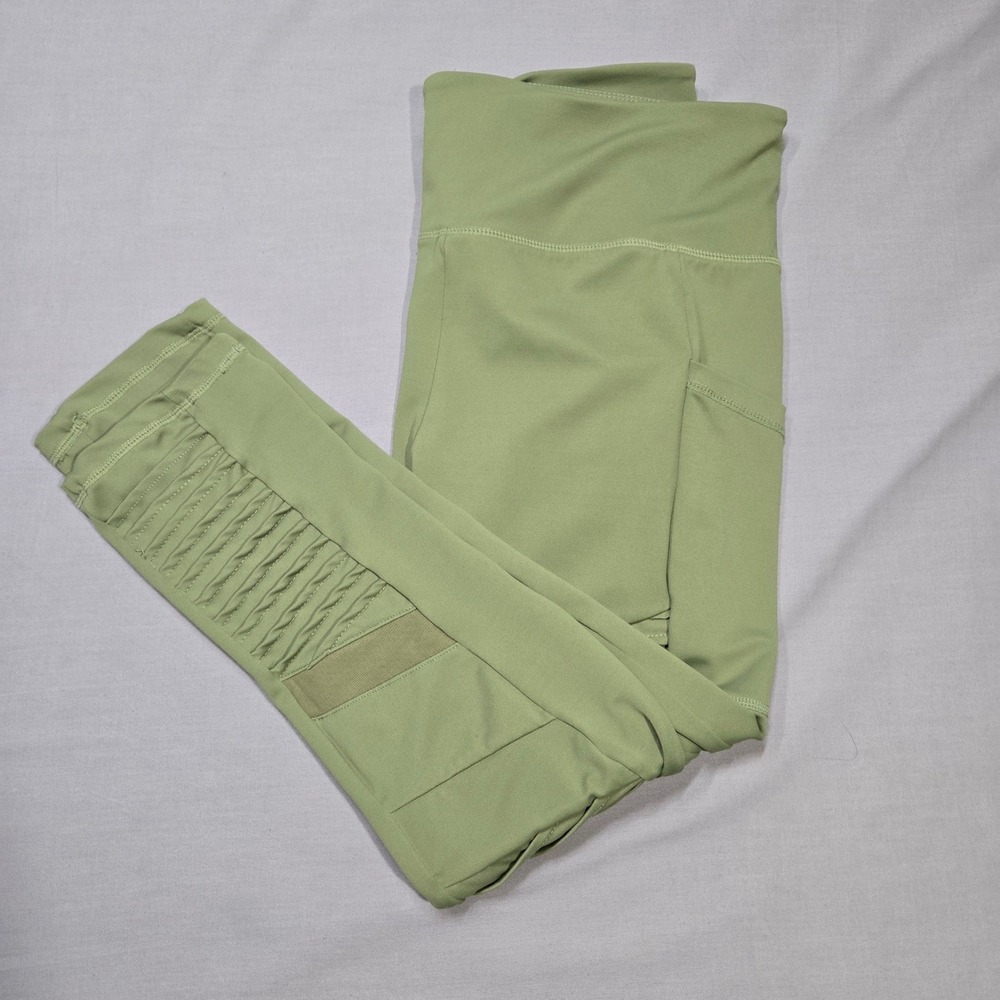 Constantly Varied Gear CVG Sage Green Leggings Large Squat‎ Proof